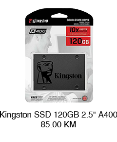Kingston SSD 120GB 2.5 A400